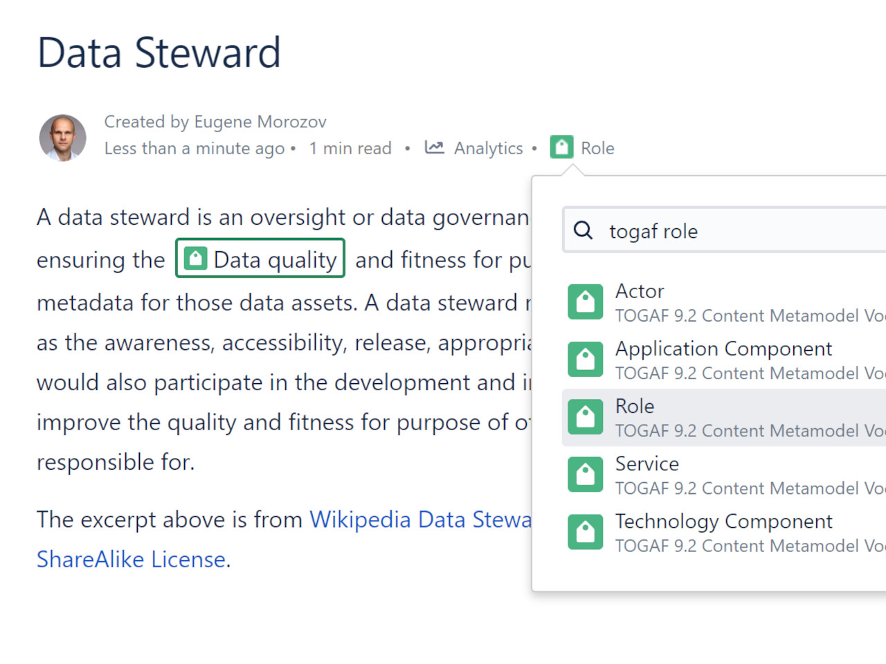 Photo of a folded paper shape illustrating faceted classification.